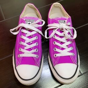bright purple converse